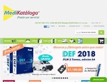 Tablet Screenshot of medikatalogo.com.mx